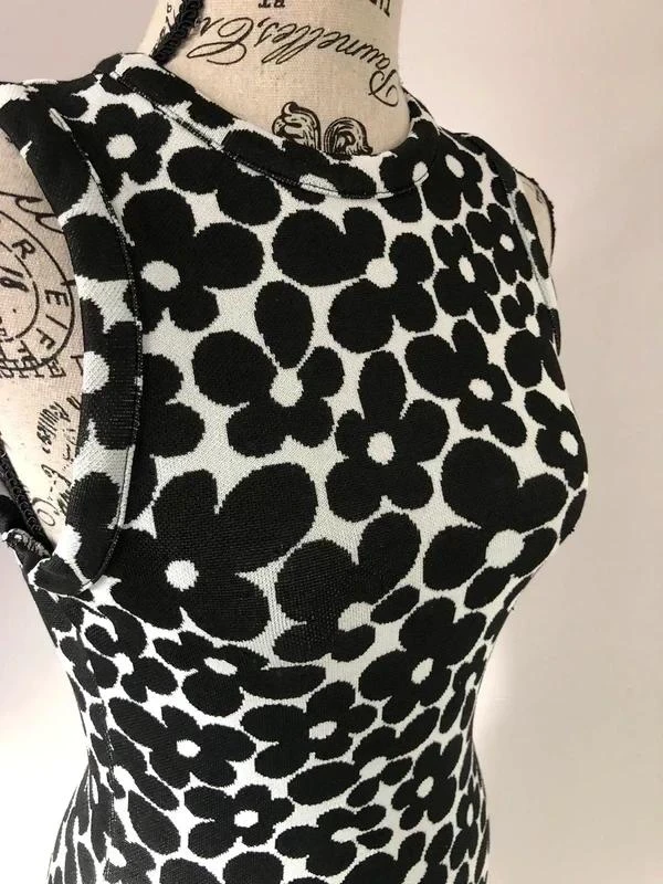 Black & white floral mesh dress H&M – Size S (36) – photo 10